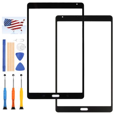 for Samsung Galaxy Tab S 8.4 T700 SM-T700 Screen Replacement for SM-T700 8.4inch Outer Front Screen Glass Lens Cover,with Free Repair Tools (NO Touch Digitizer, Not LCD) (Black)