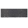 Replacement Laptop Keyboard for Lenovo V110-17 V110-17IKB V110-17ISK Black with Black Frame US United States Edition view 1