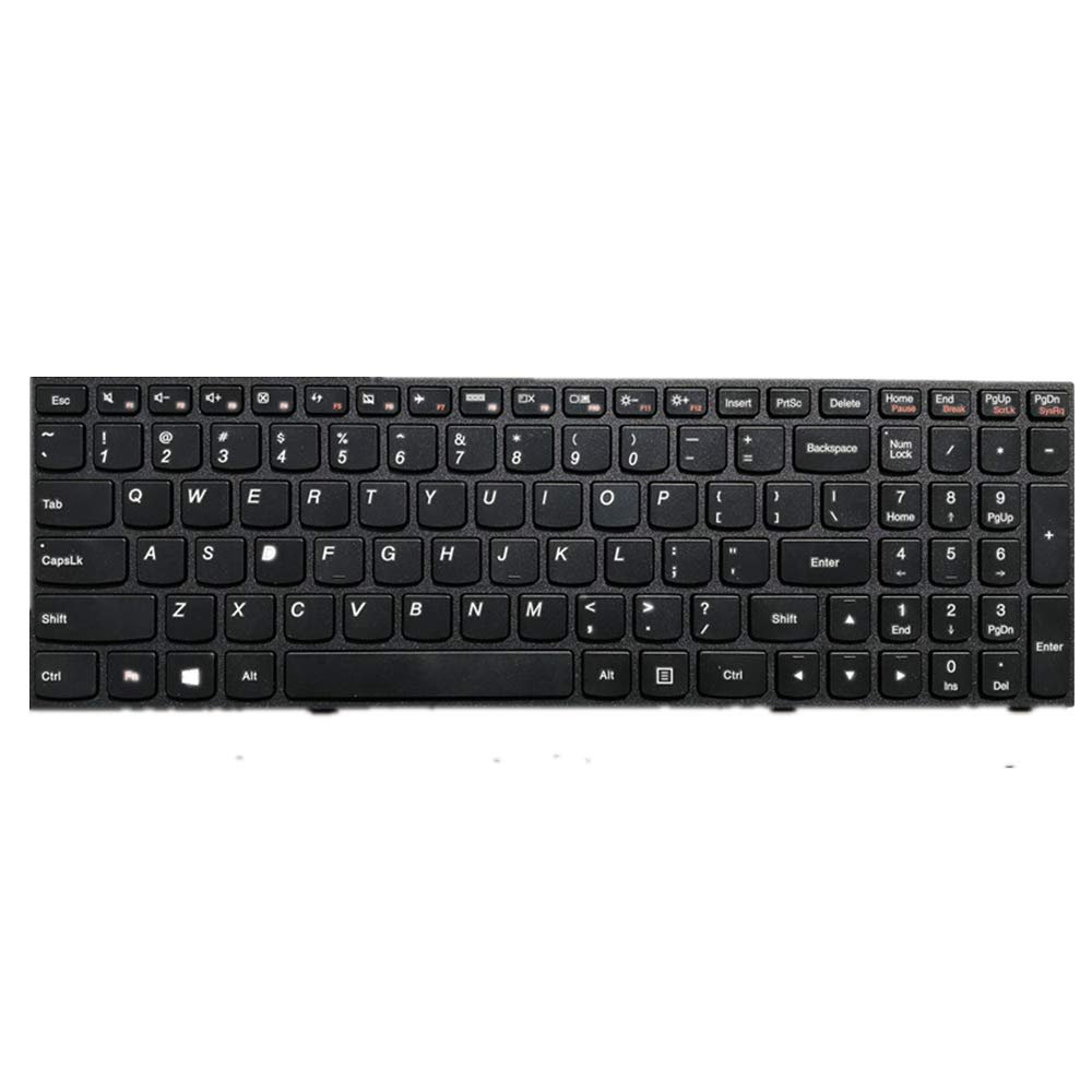 Replacement Laptop Keyboard for Lenovo for Ideapad U510 Black US United States Edition