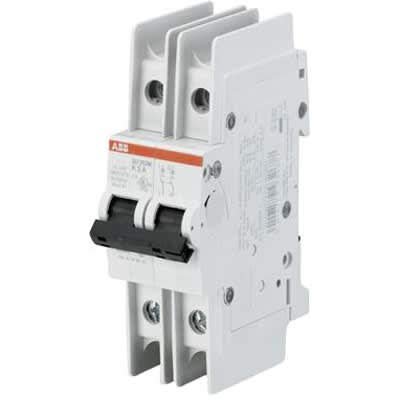 SU202M-K40, Miniature Circuit Breaker; Trip Curve K; 40 Amp; 2 Pole; UL489