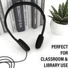 Maeline Bulk On-Ear Headphones with 3.5 mm Headphone Plug - 100 Pack - Multi view 3