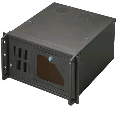 KRI CK4209 Black 1.2mm SGCC 4U Rackmount Server Chassis 2 External 5.25" Drive Bays