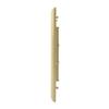 12-Port Double-Gang Wall Plate (Ivory) view 3