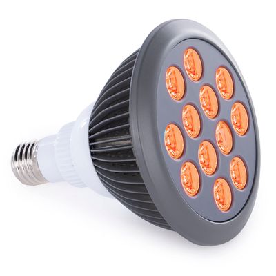 hooga Orange Light Therapy Bulb Power Cord Included. 605 nm Wavelength. 12 LEDs. High Irradiance, May Reduce Skin Redness and Irritation. Mood Enhancing Benefits.