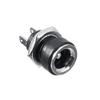 Jyving 10pcs/Pack Female Panel Mount Connector 5.5 mm x 2.1mm DC Power Supply Jack Socket Adapter view 4