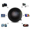 Mini Speaker, Retractable Speaker with USB Charging Cable, 3.5mm Audio Interface Portable Speaker for MP3, MP4, MP5, Mobile Phones, Computers(Black, 12) view 2