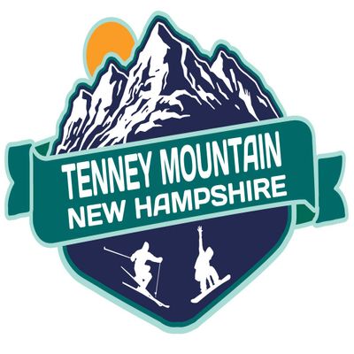 Tenney Mountain New Hampshire Ski Adventures Souvenir 2 Inch Fridge Magnet Mountain Design