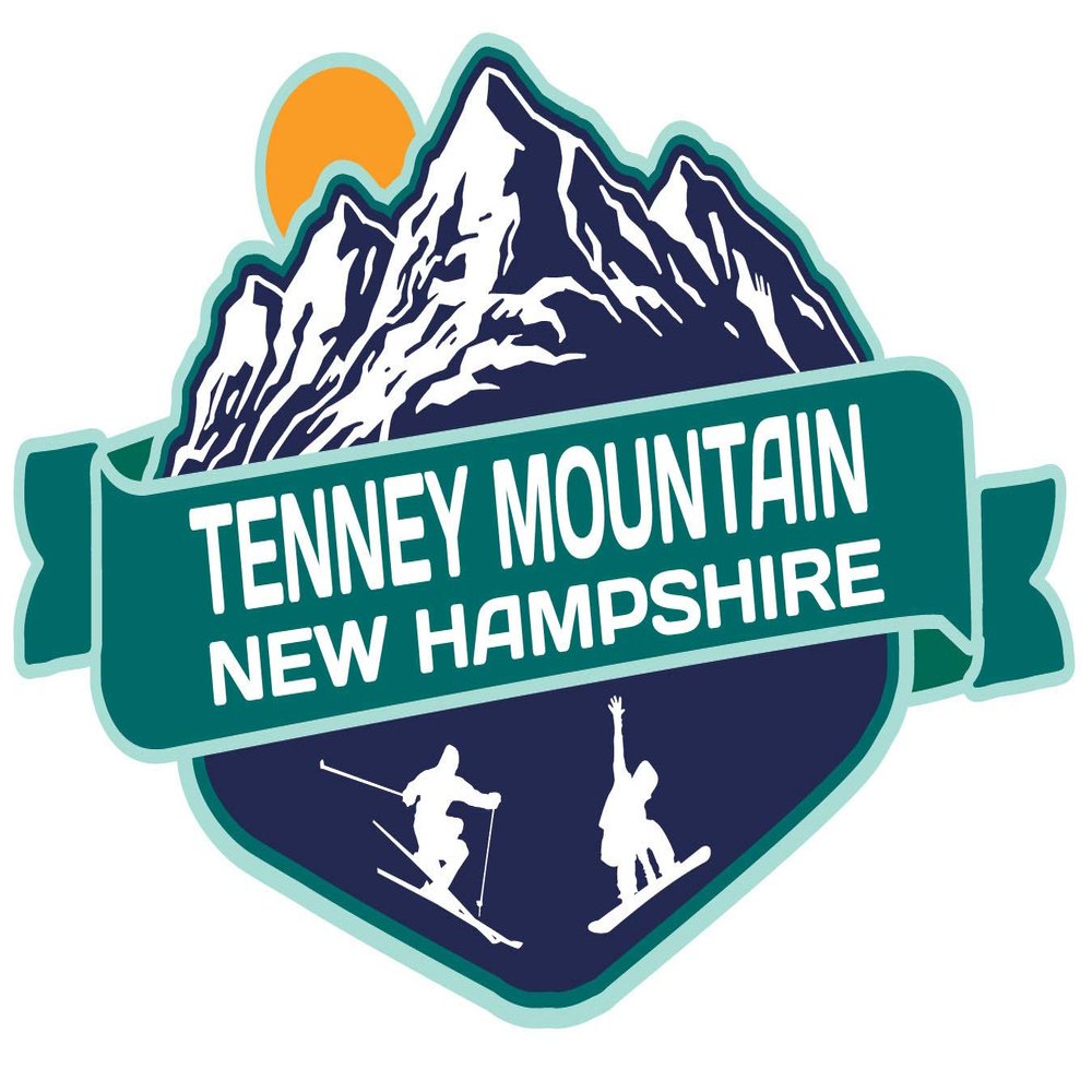 Tenney Mountain New Hampshire Ski Adventures Souvenir 2 Inch Fridge Magnet Mountain Design