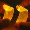 Flexible Helmet led Light Decorations led Lights Flexible Cosplay DIY kit Decorations RGB Superhero for Men Gifts Yellow view 3