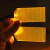 Flexible Helmet led Light Decorations led Lights Flexible Cosplay DIY kit Decorations RGB Superhero for Men Gifts Yellow view 4