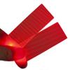 Flexible Helmet led Light Decorations led Lights Flexible Cosplay DIY kit Decorations RGB Superhero for Men Gifts Red view 1