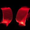 Flexible Helmet led Light Decorations led Lights Flexible Cosplay DIY kit Decorations RGB Superhero for Men Gifts Red view 4