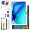 10.5" for Samsung Galaxy Tab S T800 T805 Screen Replacement SM-T800 SM-T805 LCD Display with Touch Screen Digitizer Sensor Full Glass Panel Lens Assembly, Including Tape +Tools (White) view 1