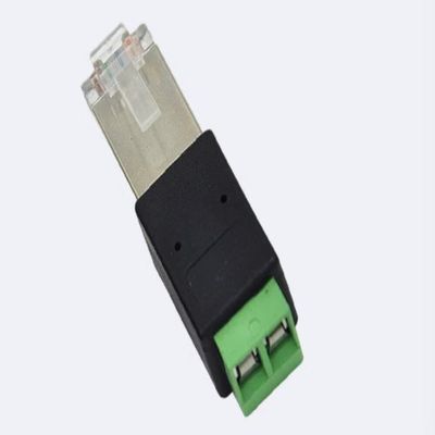 Taidacent 5 Pcs RJ45 to RS485 Converter - RJ45 Terminal Adapter - Crystal Head to Terminal (A Connects to PIN3, B Connects to PIN6)