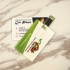 100 Pack 2GB Custom USB Flash Drive Personalized with Your Logo, USB 2.0 Card Pen Drive - Leather Bag, Thumb Drive Memory Stick - Color Print Logo for Company Ads Wedding Gift Photography Vedio view 4