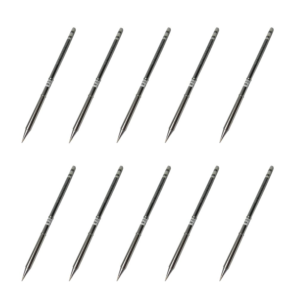 T15-BL Long Conical Round 0.2mm Soldering Tip for FX-9501 FM-2028 FM-2027 FM-2021 FX-950 FX-951 FX-952 FM-202 FM-203 FM-204 FM-206 ACE Tips (10)