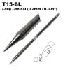 T15-BL Long Conical Round 0.2mm Soldering Tip for FX-9501 FM-2028 FM-2027 FM-2021 FX-950 FX-951 FX-952 FM-202 FM-203 FM-204 FM-206 ACE Tips (10) view 3