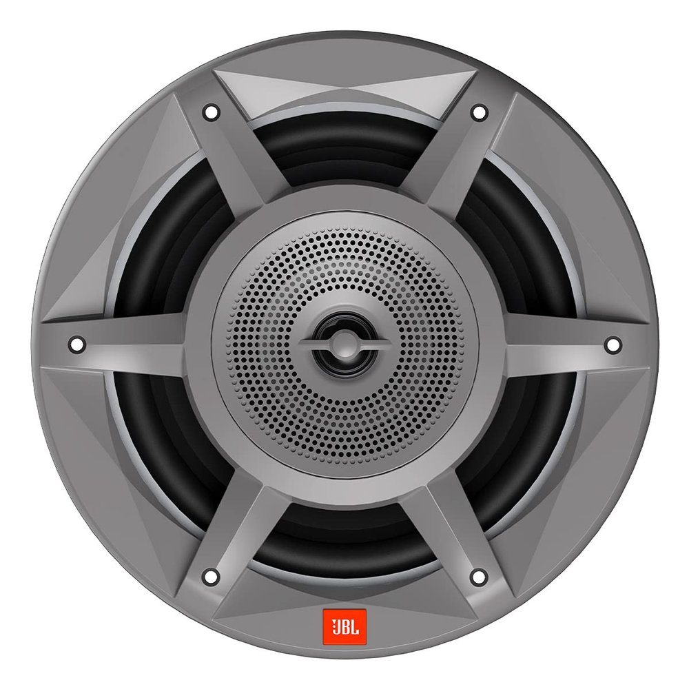 JBL8"(200mm) StadiumMarine Three-Way Convertible with 200 watts RMS, 500 watts peak power, Plus One Polypropylene Woofer and Midrange Cones, IPX3 (IPX5 from front) rated (water jet level protection)