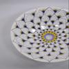 16" ROUND TALAVERA SINK ceramic bathroom vessel sink, mexican handmade folk art view 3