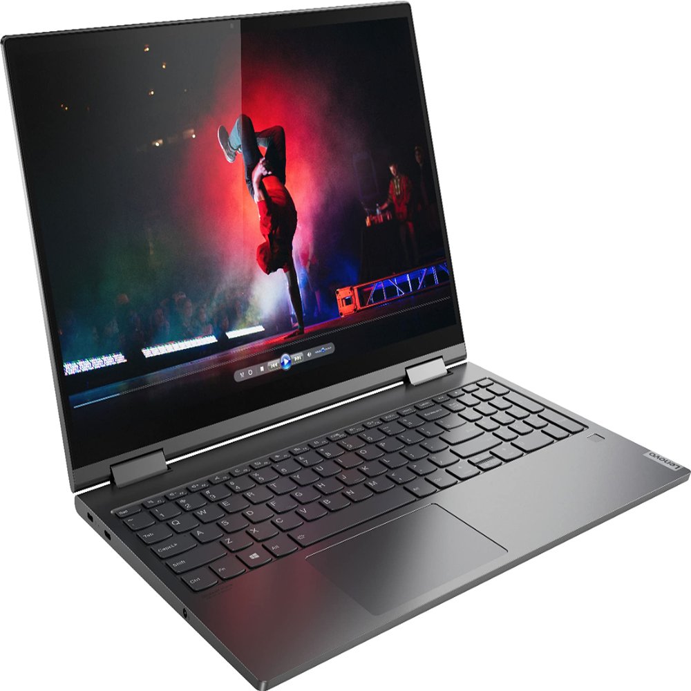 2021 Lenovo Yoga C740 2-in-1 15.6" Touch Screen Laptop, Intel Quad-Core i5-10210U, 8GB DDR4, 512GB SSD + 32GB Optane, Backlit Keyboard, Fingerprint Reader, Windows 10, GCube 64GB Micro SD Card