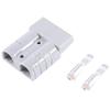 10Pcs for Anderson Plug Connector 50A 600V 6AWG Silver Plated Solid Copper Terminal AC/ view 1