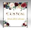 Mocsicka Cotton Customized Backdrop for Birthday Baby Shower Weeding Event Party Background Banner (10x6.5ft) view 1