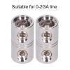 0 Gauge Wire Connector Power Cord Coupler for Car 0-2 Gauge Input Output Extension Terminal with -Plated and Oversized Set Screws for Secure Wire Holding view 3