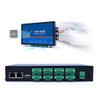 USR-N580 8 Ports RS485 Serial Device Server Converter Ethernet to RS485 Support Modbus RTU to Modbus TCP RS485 Communication Indicator Lights (TX/RX) with Two Ethernet Port view 2