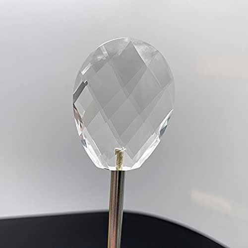 2 PCS Fractal Filter, Handheld Photography Foreground Crystal Glass Special-Shaped Glass Prism, Diameter 70mm, Photography Accessories