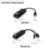 E-SDS USB 2.0 Extender to RJ45 Over Cat5 Cat5E Cat6 up to 196 Ft, USB Ethernet Extender Over Cat5/5E/6 Supports Windows/Mac/Vista, Plug and Play, No Driver Needed view 2