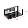 MATX ATX ITX Motherboard Chassis DIY Set, Personality Creative Aluminum Alloy Open Test Bench, Computer Game Chassis Frame view 2