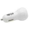 Tripp Lite USB Car Charger Dual-Port USB C 18W, USB-A 12W w/Lightning Cable (U280-C02-30W-K) view 3