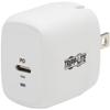 Tripp Lite USB Wall Charger USB C 18W Charging GaN Tech w/Lightning Cable (U280-W01-18C1-K) view 1