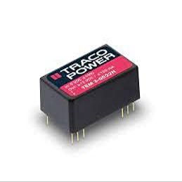 TEM 3-0522N Isolated DC/DC Converter, 12V -12V 125mA, 125mA; 4.5V - 5.5V Input