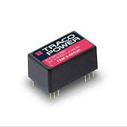 TEM 3-0522N Isolated DC/DC Converter, 12V -12V 125mA, 125mA; 4.5V - 5.5V Input