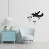 Parachute Parachutes Military Swat Team Army Men Soldier Wall Sticker Art Decal for Girls Boys Room Rooms Playroom Bedroom Gym House Home Decor Stickers Walls Art Vinyl Decoration Size (24x40 inch) view 1