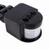 LED Outdoor 90~250V 180 Degree Security Infrared PIR Motion Sensor Detector Wall Light Switch Black view 4