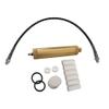 1 Set Gold Oil-water Separator Outer Diameter 37mm With 1 Meter Nylon Hose High Pressure PCP Hand Pump Air Filter For High Pressure 30mpa/300bar/4500psi Air Pump view 1