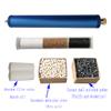 UP100 1 Set Blue & Black Oil-Water Separator Outer Diameter 37.5mm with 1 Meter Nylon Hose High Pressure PCP Hand Pump Air Filter for High Pressure 30mpa/300bar/4500psi Air Pump (Blue) view 4