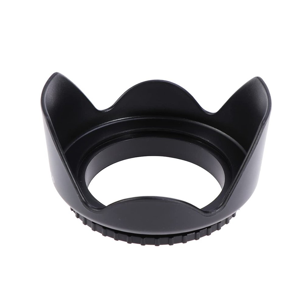 Uonlytech Camera Lens Hood Flower Petal Design for Prevents Glare and Flare Installation Protects Your Lens from Impact