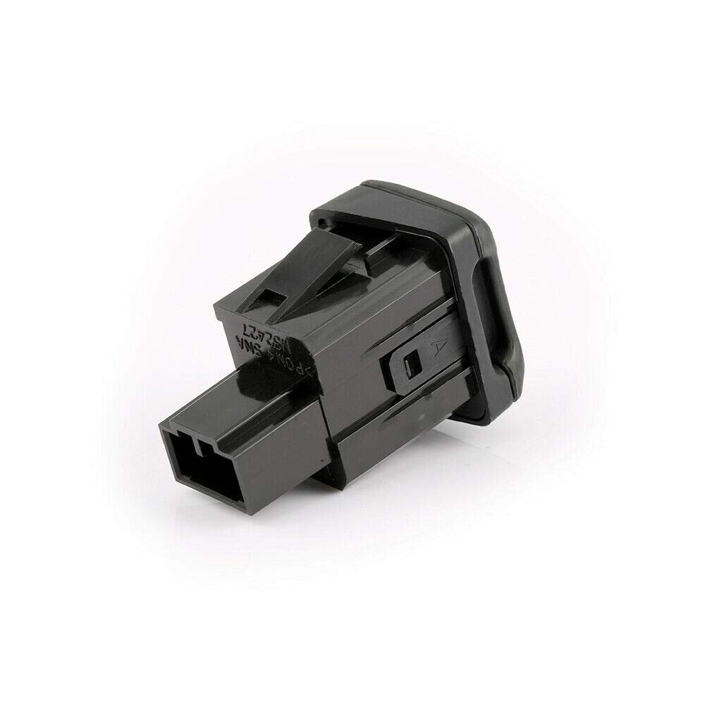 Fevas 39112-SNA-A01 Car Auxiliary Input Jack for Audio Video for Honda Civic 2006 2007 2008 2009 2010 2011 39112SNAA01 M34736