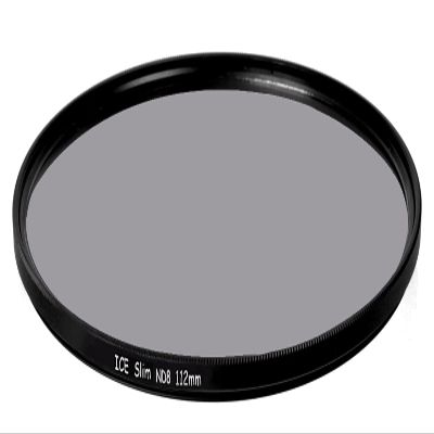 Desmond-ICE ICE 112mm Slim ND8 Filter Neutral Density ND 8 112 3 Stop Optical Glass