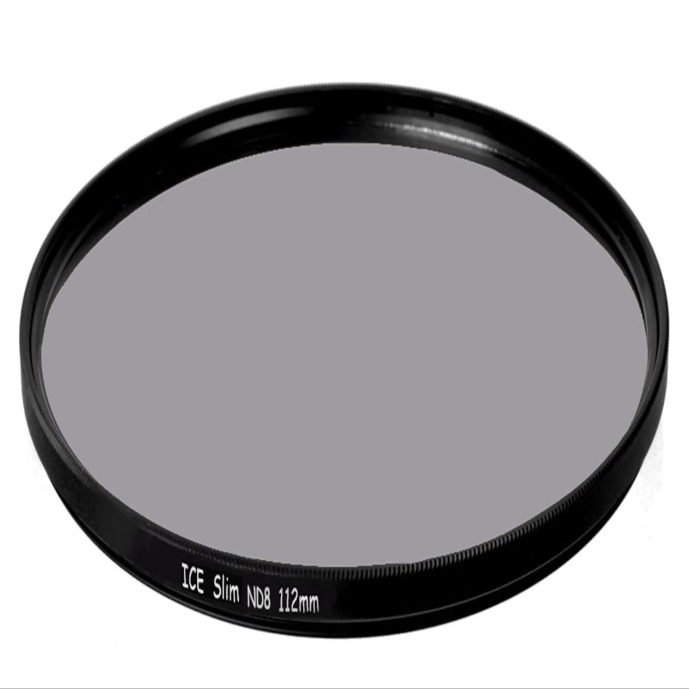 Desmond-ICE ICE 112mm Slim ND8 Filter Neutral Density ND 8 112 3 Stop Optical Glass