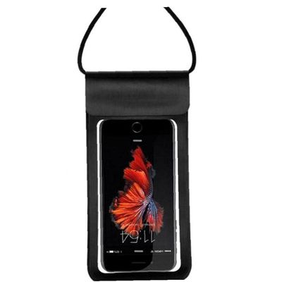 TOSSPER Waterproof Phone Case Cover Touchscreen Cellphone Dry Diving Bag Pouch with Neck Strap Universal Mobile Phone