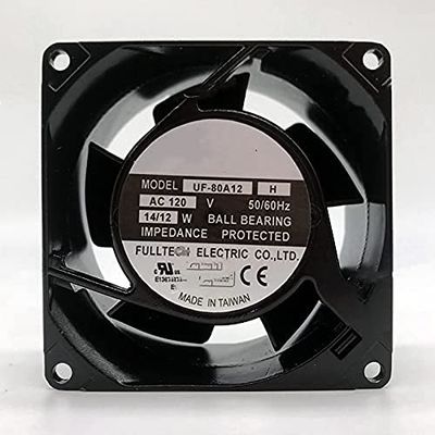 UF-80A12 H AC120V 14/12W 808038mm Cabinet Cooling Fan