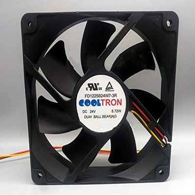 FD1225B24W7-3R 24V 6.72W 3-Wire axial Fan
