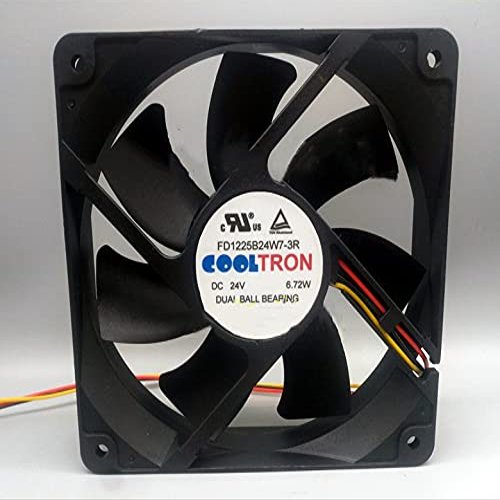 FD1225B24W7-3R 24V 6.72W 3-Wire axial Fan