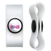 GRAPHICS & MORE Harry Potter Luna Lovegood Specterspecs Headphone Earbud Cord Wrap - Charging Cable Manager - Wire Organizer Set of 2 - White view 1