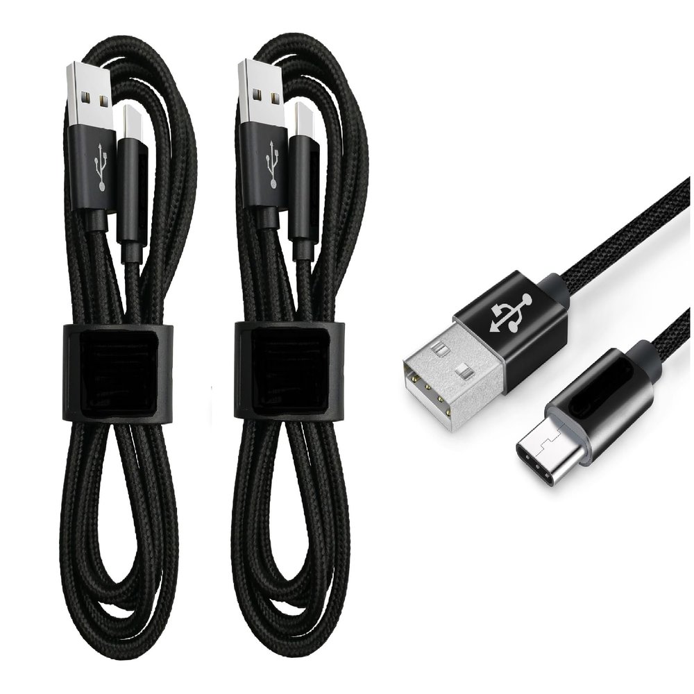 ExtremeCases Compatible for AT&T Maestro Max EA1002 (2021) 2 X 3ft USB 3.1 Type C Cable to USB A USB 3.0 Charger Cable (Type C Cable)