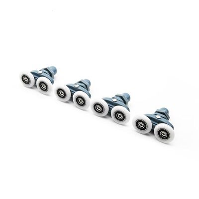 AFUDER Adjustable Shower Wheel Pulley, 4pcs-8pcs/set Diameter 23mm 25mm Abs Plastic Door Hardware Roller